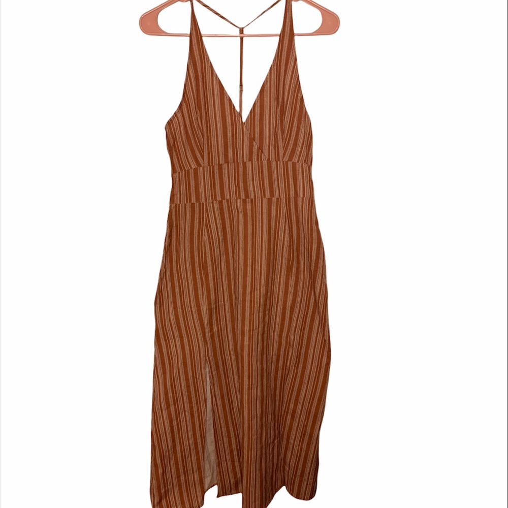Roxy Women's Young Goddess Midi Woven Dress - Picture 3 of 4